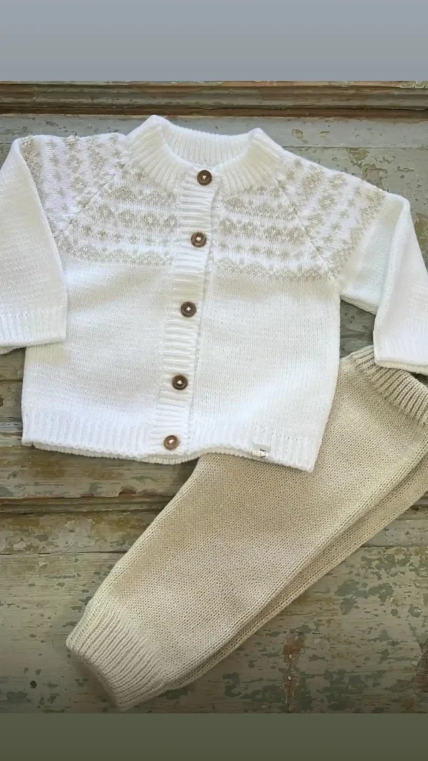 Conjunto primera muda en dralon