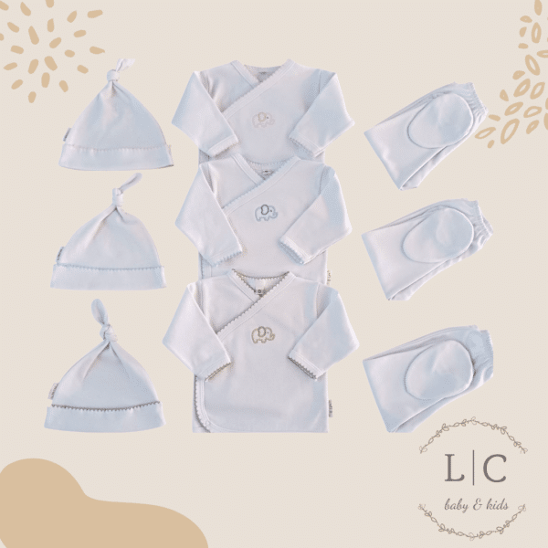 Conjunto bata y pelele